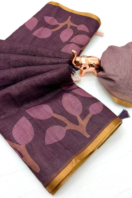 Soft cotton based Linen  SS371