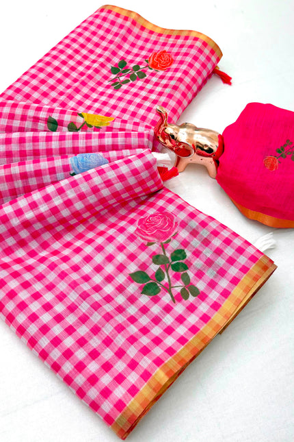 Soft cotton based Linen  SS371