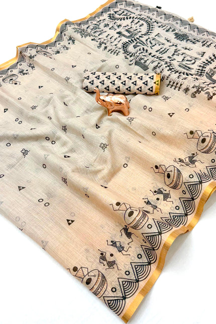 Soft cotton based Linen  SS371