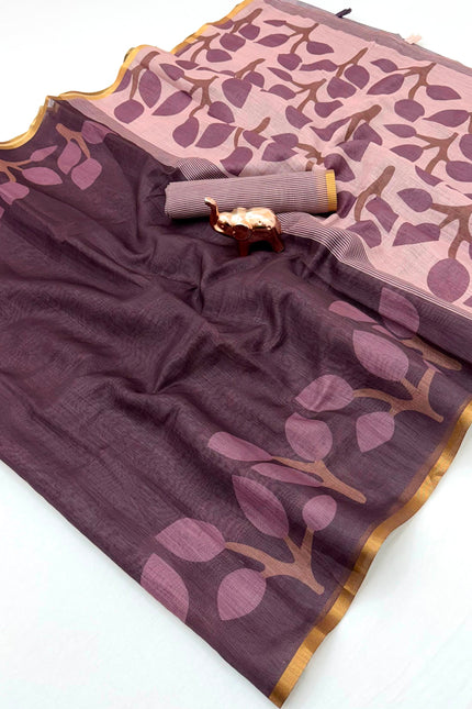 Soft cotton based Linen  SS371
