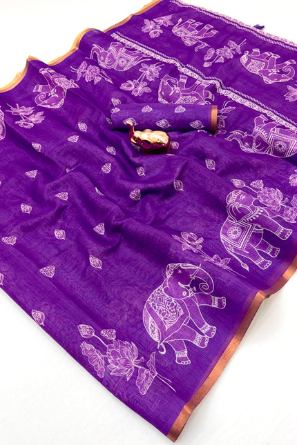 Soft cotton based Linen  SS371