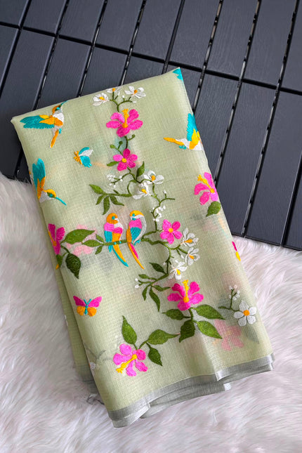 Premium Pure Kota Doriya Saree SS388