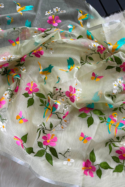 Premium Pure Kota Doriya Saree SS388
