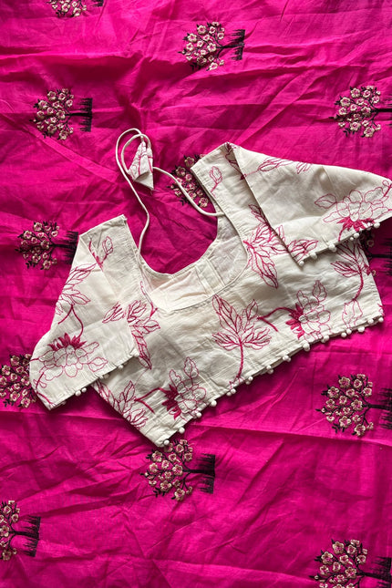 Premium Chanderi saree SS387