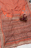 Blouse unstitched / orange