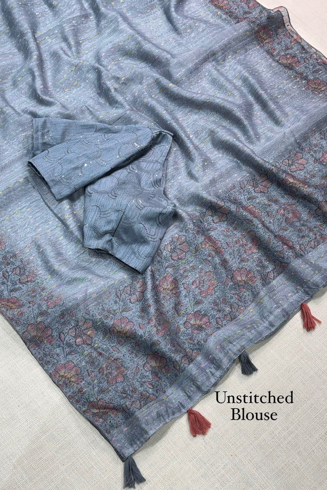 A piece of art Wrapped in saree SS418