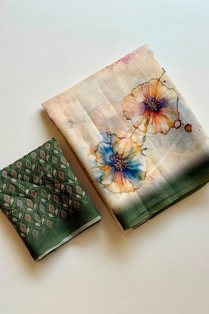 Soft cotton silk saree SS402