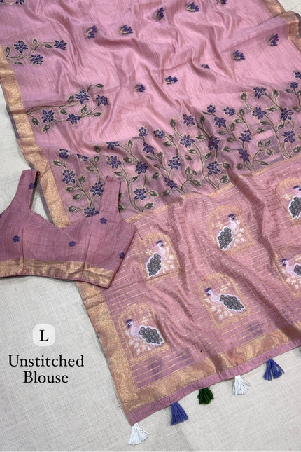 Monsoon Peacock saree SS417