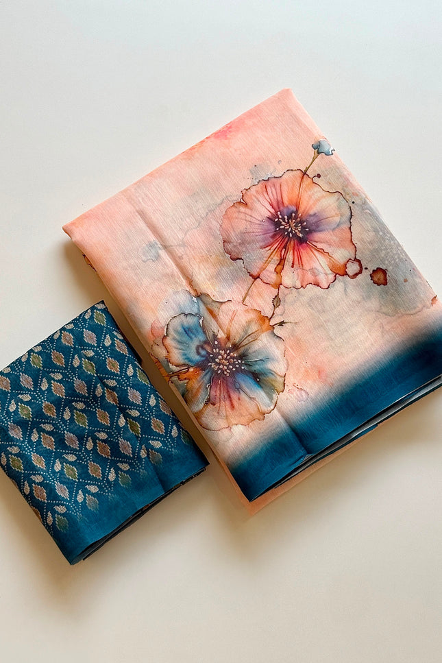 Soft cotton silk saree SS402