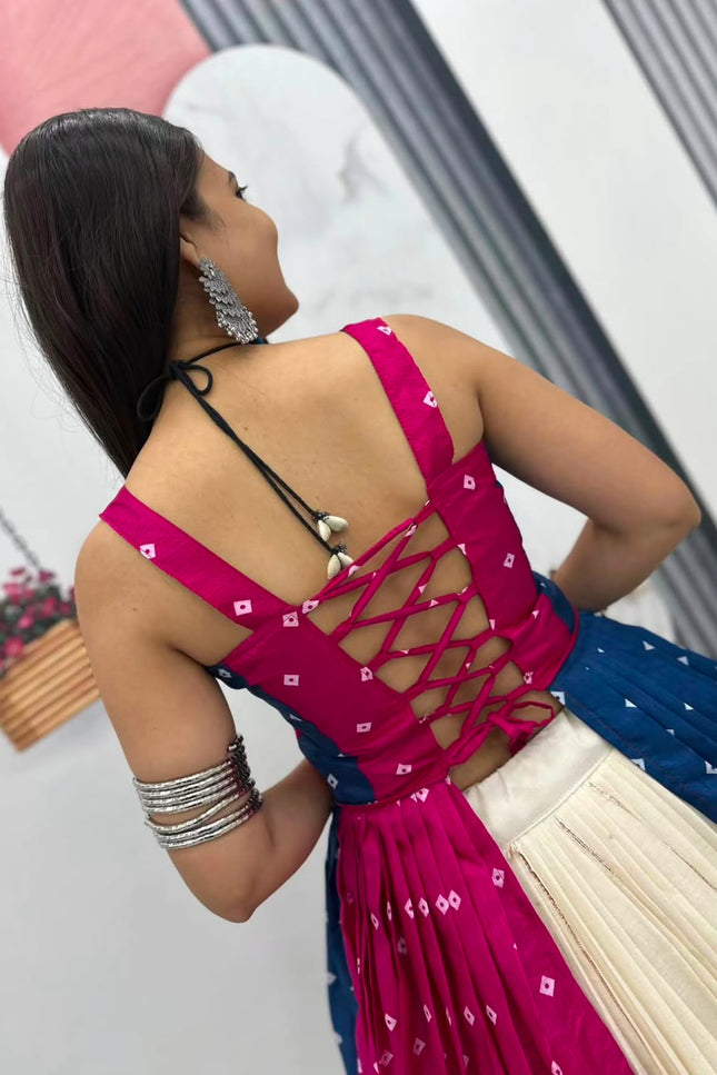 Bandhej Print  SS411