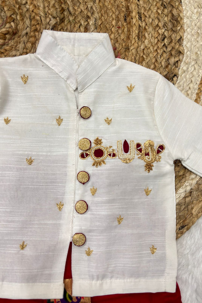 Pure Raw Silk Father son duo SS473
