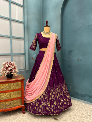 purple & pink