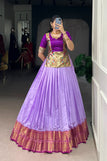 S-36 upto XL-42 fits free size alteration compulsary / lavender