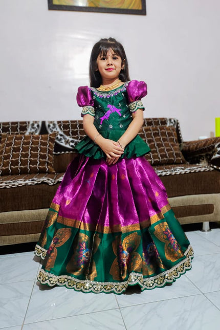kids pattu lehanga SS462