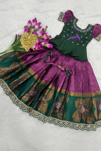 kids pattu lehanga SS462