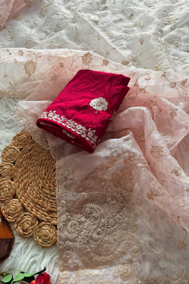 Primium Pure Tissue Saree  SS444