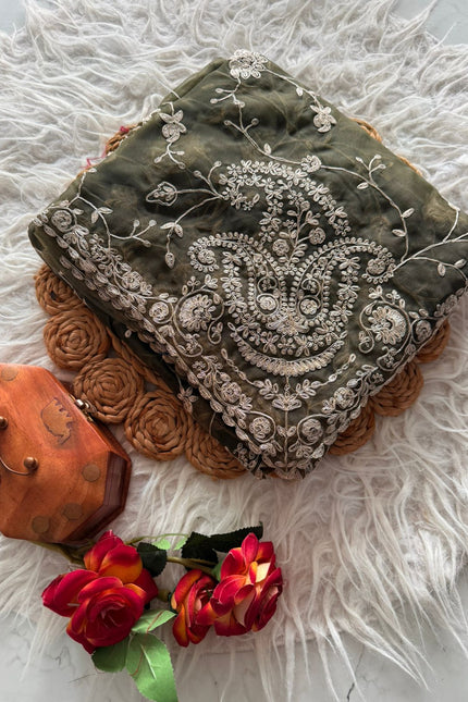 Primium Pure Tissue Saree  SS444