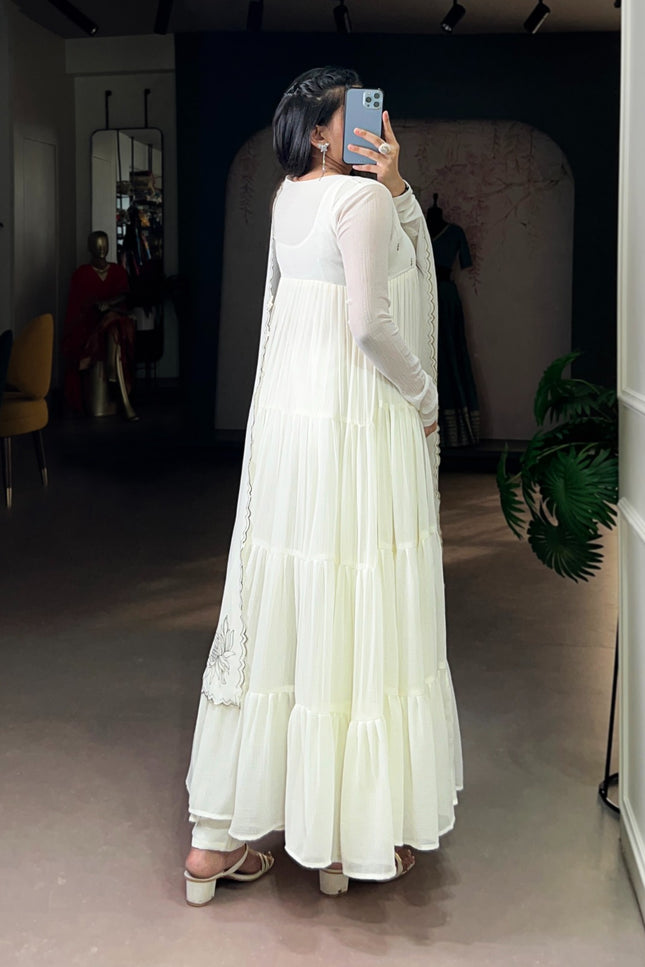 A flowy Anarkali  SS456