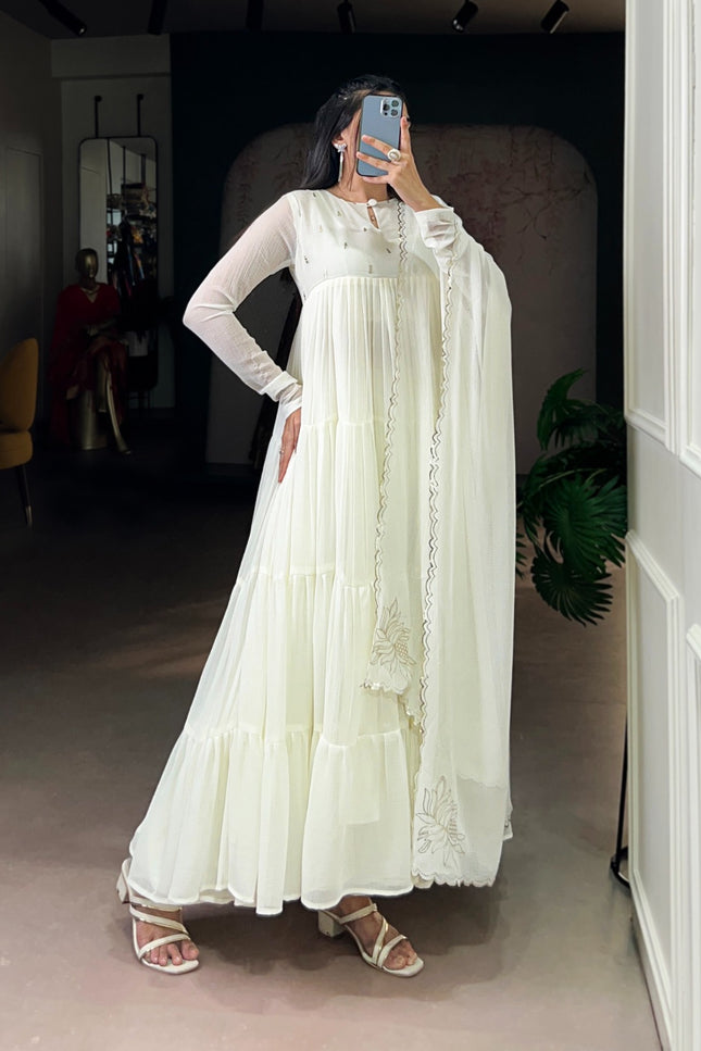 A flowy Anarkali  SS456