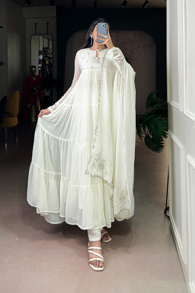 A flowy Anarkali  SS456