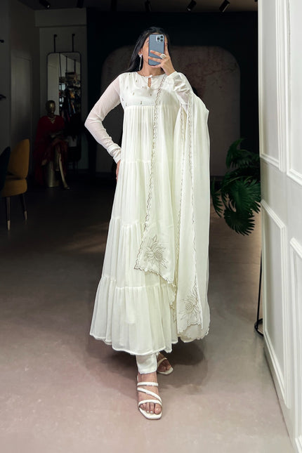 A flowy Anarkali  SS456