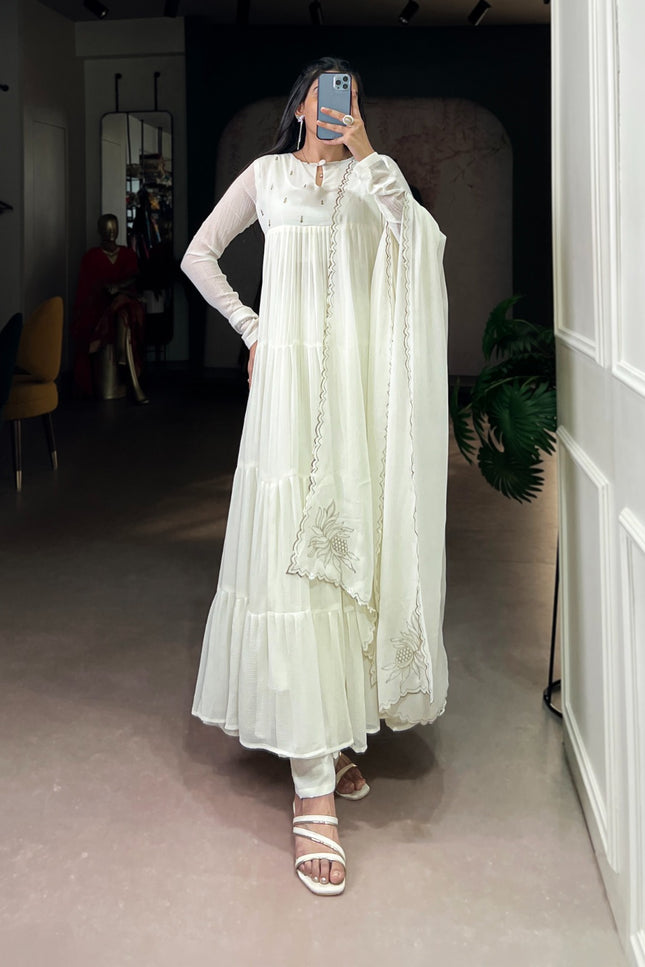 A flowy Anarkali  SS456