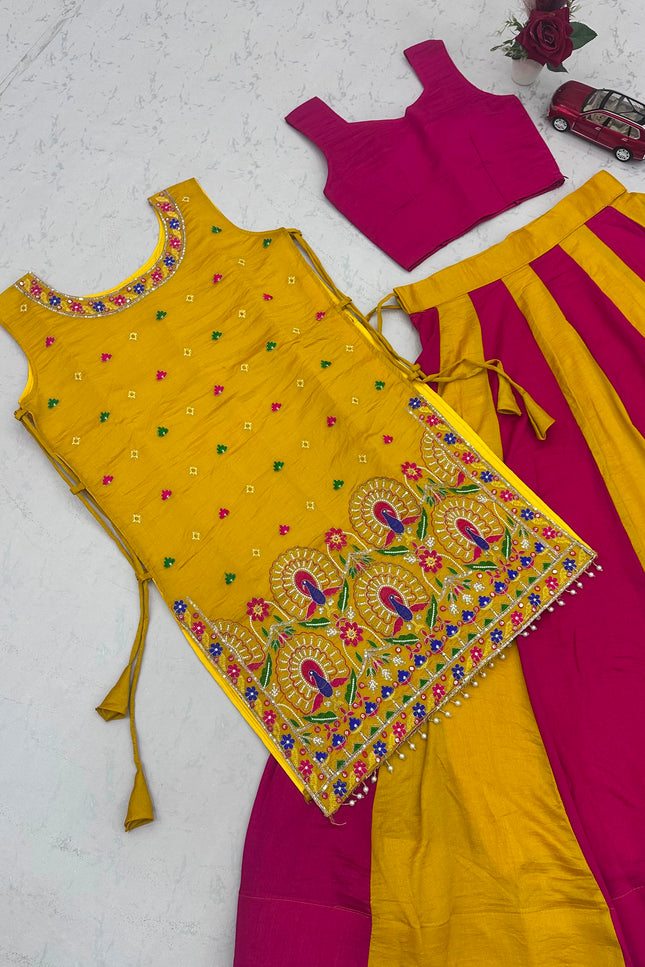 vichitra silk dandiya collection SS441