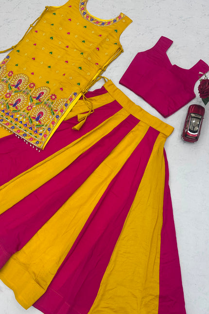 vichitra silk dandiya collection SS441