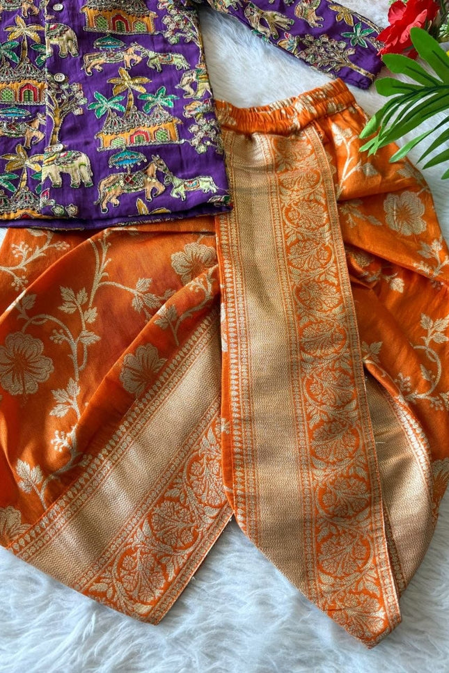 Trending Boys Dhoti kurta SS445