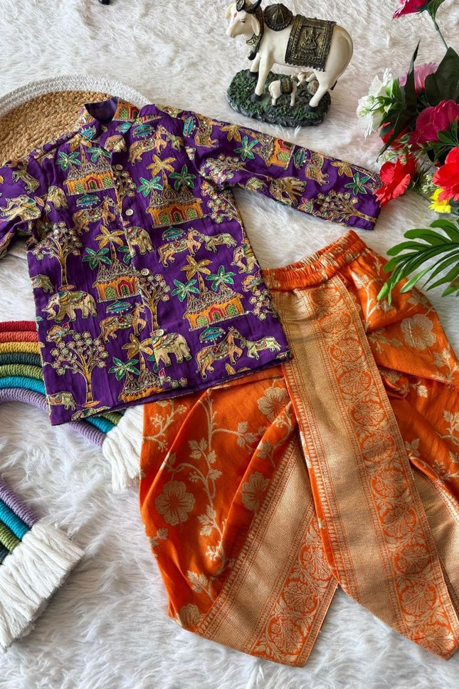 Trending Boys Dhoti kurta SS445
