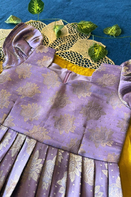 Viscose tissue fabric kids lehanga SS448