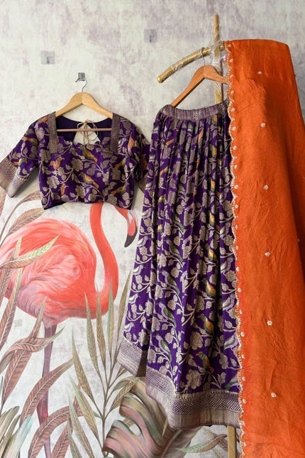 Bird Theme Lehenga SS446