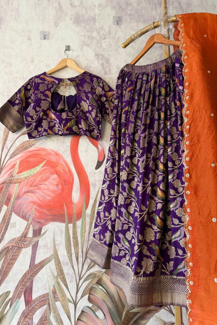 Bird Theme Lehenga SS446