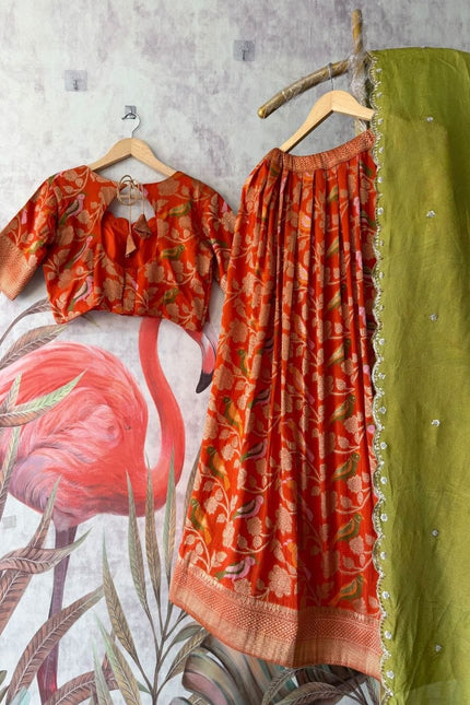 Bird Theme Lehenga SS446