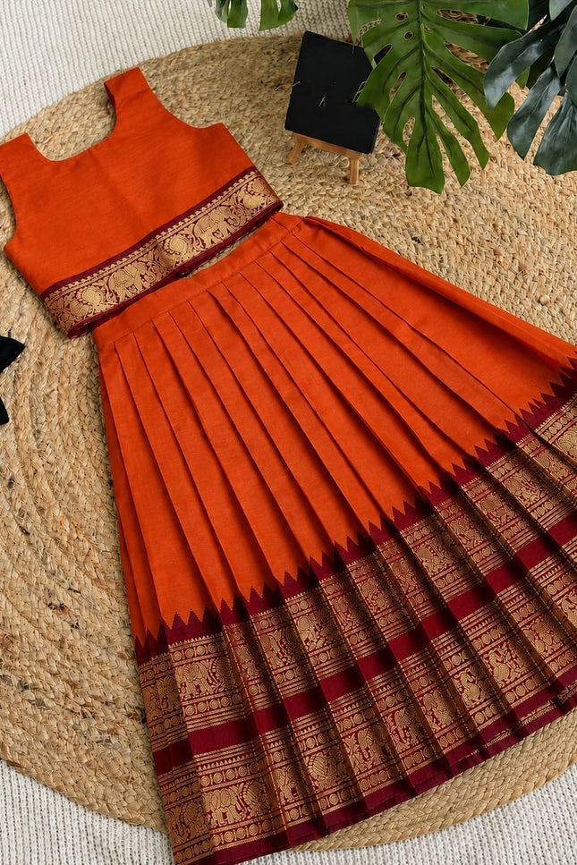 KIDS LEHENGA CHOLI SS461