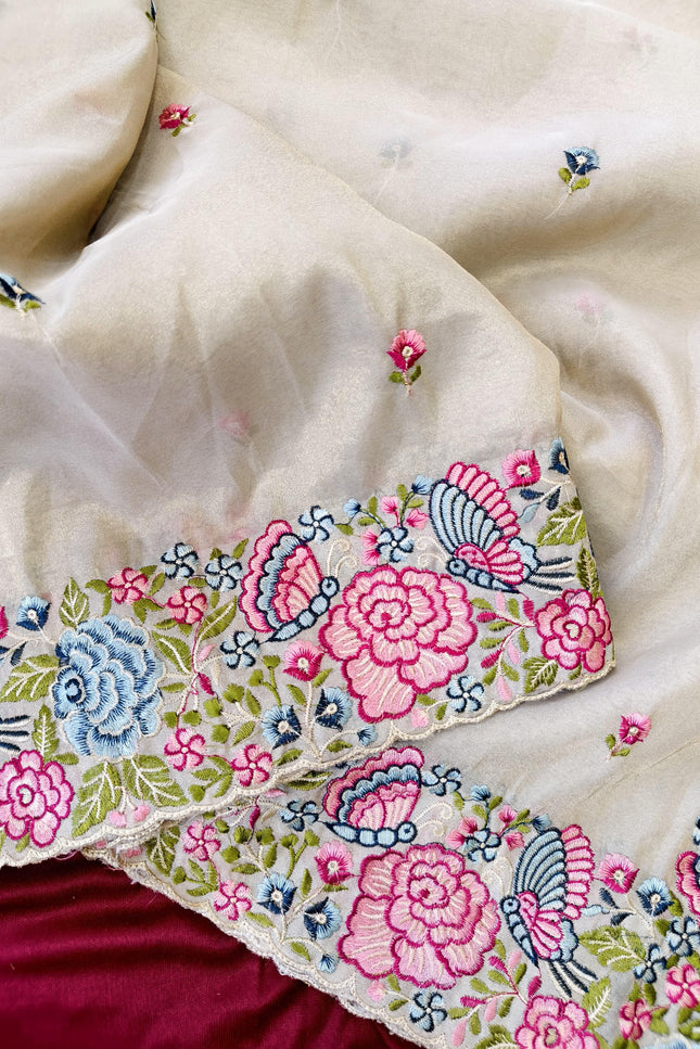 petit point saree SS457