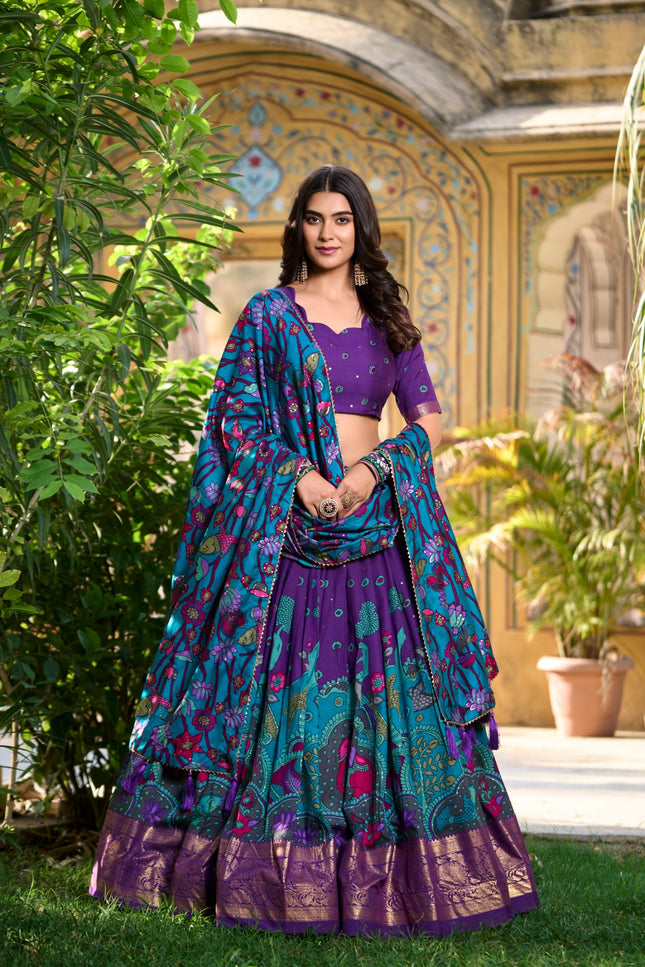 kalamkari lehenga SS483