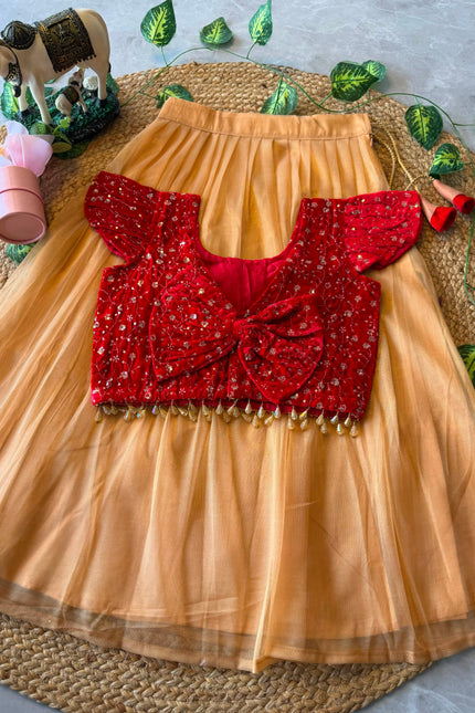 ss490  velvet bow lehnega set