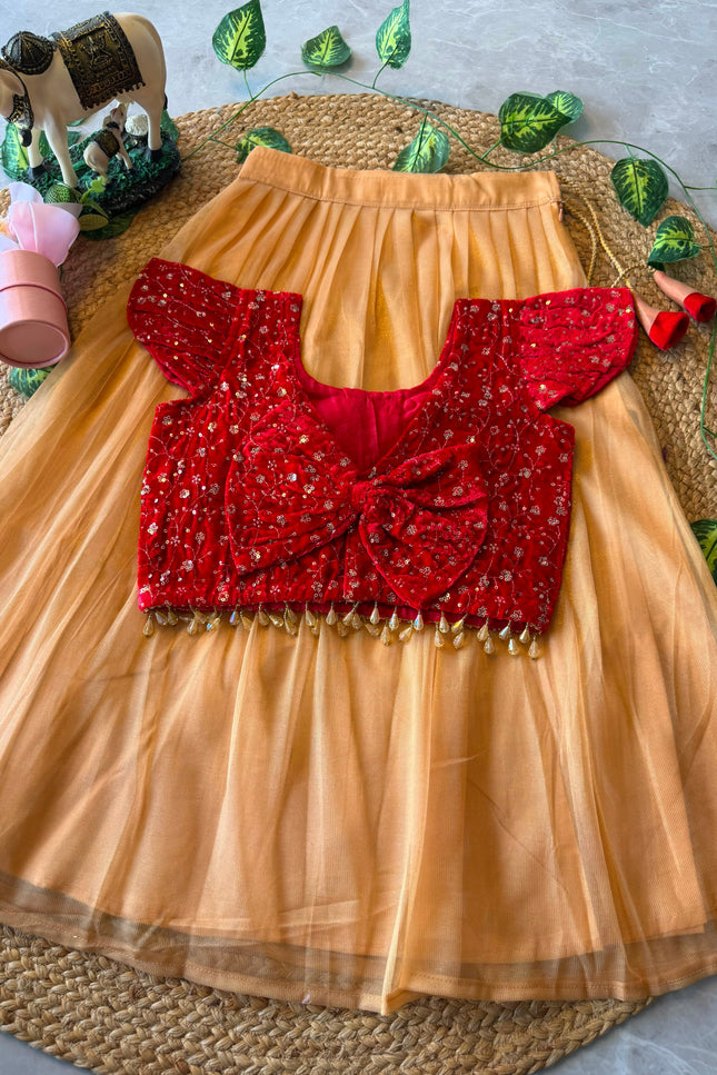 ss490  velvet bow lehnega set