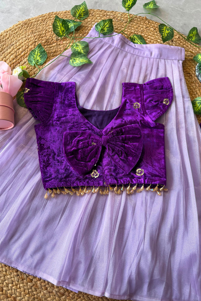 ss490  velvet bow lehnega set