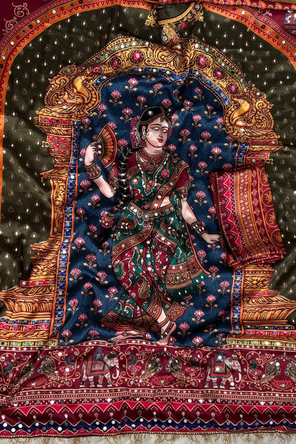 Rashmika  inspired saree SS521
