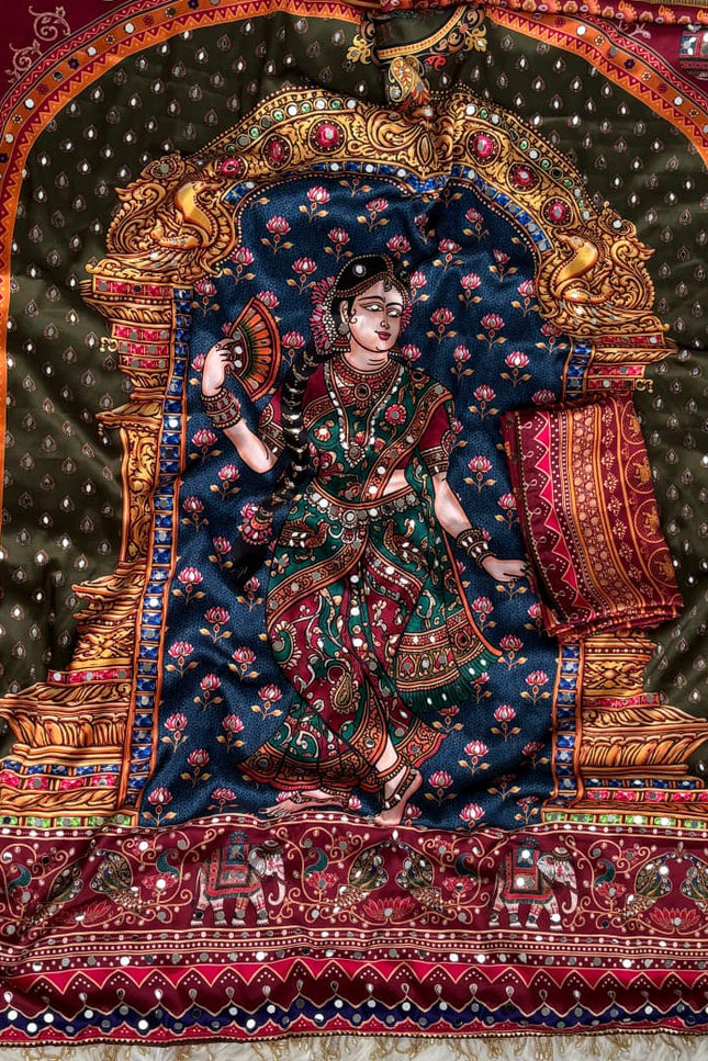 Rashmika  inspired saree SS521
