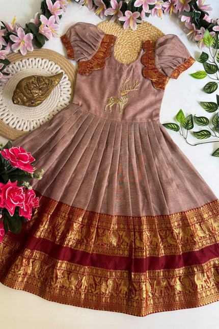 kids narayanpet frock SS537