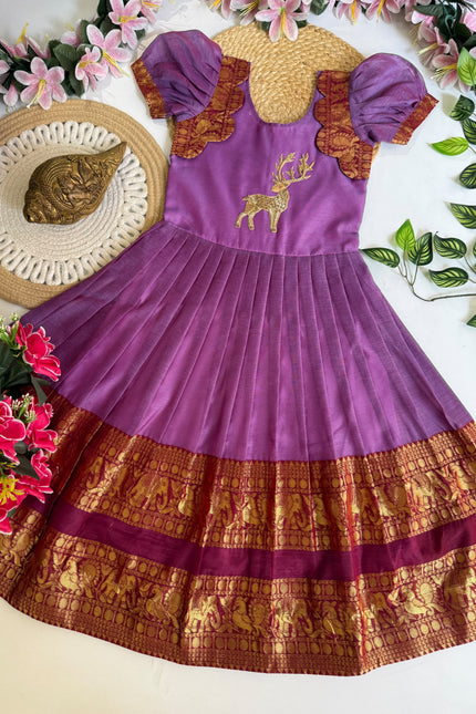 kids narayanpet frock SS537