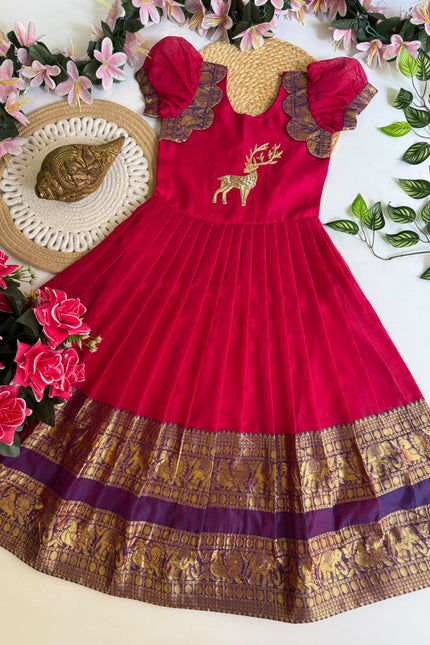 kids narayanpet frock SS537