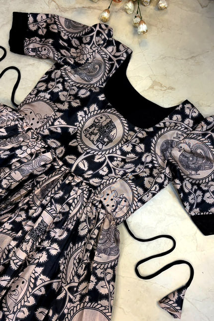 ss861 Kalamkari frocks