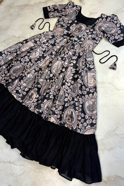 ss861 Kalamkari frocks