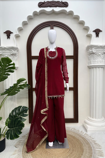Trendy Georgette Ethnic wear SS863