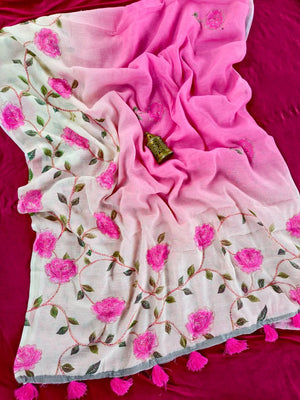 white and pink