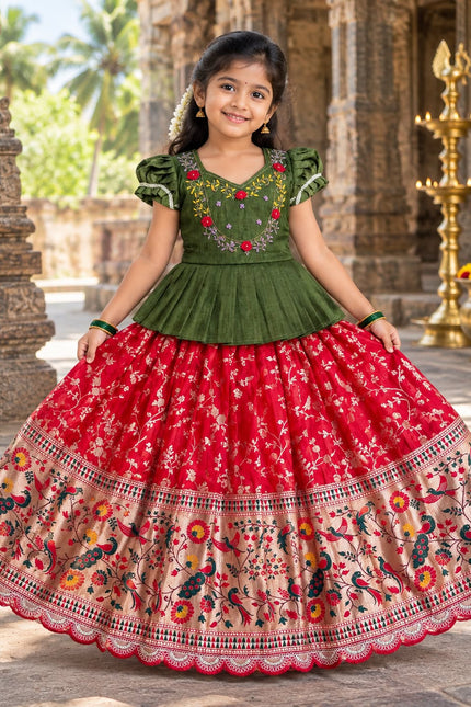 sss873 pure dola silk lehanga